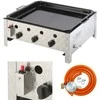 MEVA Dujinė keptuvė PELVIS 10 kW 3 degiklių dujinė grilis su keptuve