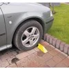 MEVA Automobilio STOP parkavimo separatorius, geltonas