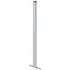 MEVA Cinkuoto plieno stulpas gatvės šiukšliadėžei 60x1200mm