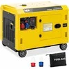 MSW Dyzelinių generatorių komplektas ant ratų 240/400 V 8500 W 10 kVA 30 l