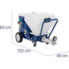 MSW Tinkavimo mašina 30 barų 40 l 18 l/min 2800 W