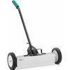 MSW Magnetinė šluota nagų drožlių rinkimui ant ratukų, plotis 45 cm