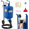 MSW Mobilus sifoninis smėlio pūtiklis su slėgio reguliavimu 60-125 psi, 40 l