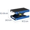 MSW Rankinis motociklo domkratas 9,5-36 cm iki 500 kg