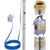 Hillvert Pompa głębinowa do studni głębinowej STAL 2200 W 10800 l/h do 96 m