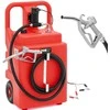 MSW Nešiojamas kuro bakas su elektriniu siurbliu, užpildas ant ratų, 37 l/min, 120 l