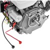 MSW 4 taktų vieno cilindro benzininis variklis su elektriniu starteriu, 6,5 l, 16 AG