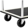 MSW Transportavimo lentynų vežimėlis su rankenomis, 3 lentynos iki 150 kg, 72 x 43 cm