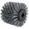 MSW Šlifavimo volelis, nailoninis ritininis šepetys šlifavimo mašinai 120x100mm