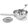 Nerūdijančio plieno sietelis daržovėms trinti. 200 mm – Hendi 515501