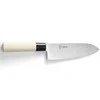 Japoniškas peilis SANTOKU su medine rankena 165 mm - Hendi 845035
