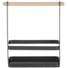 Organizatoriaus stalo krepšelis prieskoniams su medine rankena 23x10x24 cm - Hendi 427040