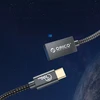 Orico CAF31 USB-C - USB-A 3.1 Gen 2 10Gbps 30cm OTG adapter - juodas