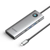 Orico PW11 9in1 USB-C Docking Station 2x USB-A 3.0 1x USB-C 3.0 1x USB-C PD 100 1x HDMI 4K 60Hz 1x Micro SD/SD 1x RJ45 2.5G Ethernet 1x Audio 3.5 mm - Gray