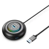 Orico YXR4-U3 RGB USB šakotuvas 4 prievadų USB-A 3.0 su garso/mikrofono prievadu 0,3 m - Juodas