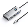 Orico PW11-5P USB-C šakotuvo prijungimo stotis 1x USB-A 3.0 + 2x USB-A 2.0 + 1x USB-C PD + 1x HDMI - pilka