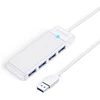 Orico PAPW4A-U3 USB Hub 4-port 4x USB-A 3.0 0.15 m - baltas