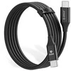 Orico CDX 100W 5A Power Delivery USB-C – USB-C kabelis 1m – juodos spalvos