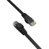 Ethernet tinklo kabelis Orico PUG-C7B CAT7 10Gbps RJ45 interneto LAN plokščias 3 m – juodos spalvos