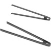 Silikoninis virtuvės pincetas 290 mm juodas - Hendi 171349