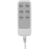 Physa LATINA elektrinis masažinis SPA tatuiruočių krėslas su 3 varikliais, 200 W – baltas