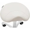 Physa Saddle kosmetinė taburetė ant ratų York, iki 150 kg, smėlio spalvos