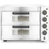 Dviejų kamerų picos orkaitė 2 didelėms picoms 3000 W 230 V - Hendi 220283