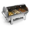 Podgrzewacz do potraw na pastę GN 1/1 Rolltop, 9L - Hendi 470206