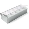 Bar Up Barmeno gėrimų priedų indelis, 5 įdėklai, pleno - Hendi 552100