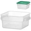 Maisto laikymo indas su padalijimu 1,9 l 190 x 190 x 95 mm - Hendi 870907