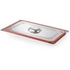 GN Profi Line konteinerio dangtelis su silikoniniu sandarikliu GN1/2 265x325mm nerūdijantis plienas - Hendi 802625