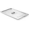 Dangtis GN Profi Line konteineriui su išpjova GN1/2 rankenoms 265x325mm nerūdijantis plienas - Hendi 804223