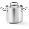 Puodas aukštas Kitchen Line su dangteliu 21 l śr. 320 x 270 h - Hendi 837603