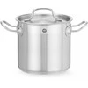 Puodas aukštas Profi Line su dangteliu dno Sandwich 70 l śr. 450 x 450 mm - Hendi 832929