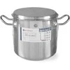 Puodas aukštas Profi Line su dangteliu dno Sandwich 50 l śr. 400 x 400 h - Hendi 832806