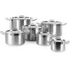 Puodas niski Profi Line su dangteliu 2,8 l śr. 200 x 90 h - Hendi 830208