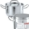 Puodas średni Kitchen Line su dangteliu 1,9 l śr. 160 x 95 mm - Hendi 836101