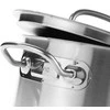 Puodas średni Kitchen Line su dangteliu 1,9 l śr. 160 x 95 mm - Hendi 836101