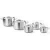 Puodas średni Kitchen Line su dangteliu 6 l śr. 240 x 135 mm - Hendi 836309