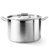Puodas średni Profi Line su dangteliu 23,5 l śr. 360 x 230 h - Hendi 831700