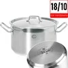 Puodas średni Profi Line su dangteliu 7 l śr. 240 x 150 h - Hendi 831403