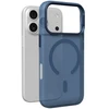 Puro „Lightfeel“ „iPhone 17 Pro“ dėklas, suderinamas su „MagSafe“ – skaidrus Mėlyna
