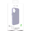 Puro Pure Icon Mag Pro Liquid Silicone dėklas skirtas Apple iPhone 17, suderinamas su MagSafe, su Camera Protection and Aluminum Mygtukai – rožinės spalvos