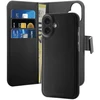 Puro Wallet Detachable MagSafe 2in1 Apple iPhone 16 – dėklas telefonui juodos spalvos