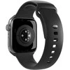 Puro Icon Silicone apyrankė skirta Apple Watch 42 / 44 / 45 / 49 mm – juodos spalvos (2 vnt)
