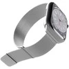 Puro Milanese magnetinė apyrankė – nerūdijančio plieno apyrankė, skirta Apple Watch 38/40/41 mm (sidabrinė)