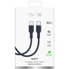 Puro ICON USB-C - USB-C laidas 1,5 m - Tamsiai mėlyna Mėlyna