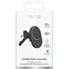 Puro Car Holder with Qi2 Charger, MagSafe Compatible - juodos spalvos