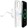 Puro silikoninis dėklas do iPhone 14 Pro Lite Mag MagSafe - skaidrus