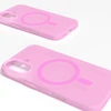 Puro Daylight MagSafe silikoninis dėklas Apple iPhone 16 – Rožinė